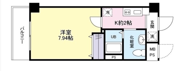 ラ・フォンテ神戸長田の物件間取画像